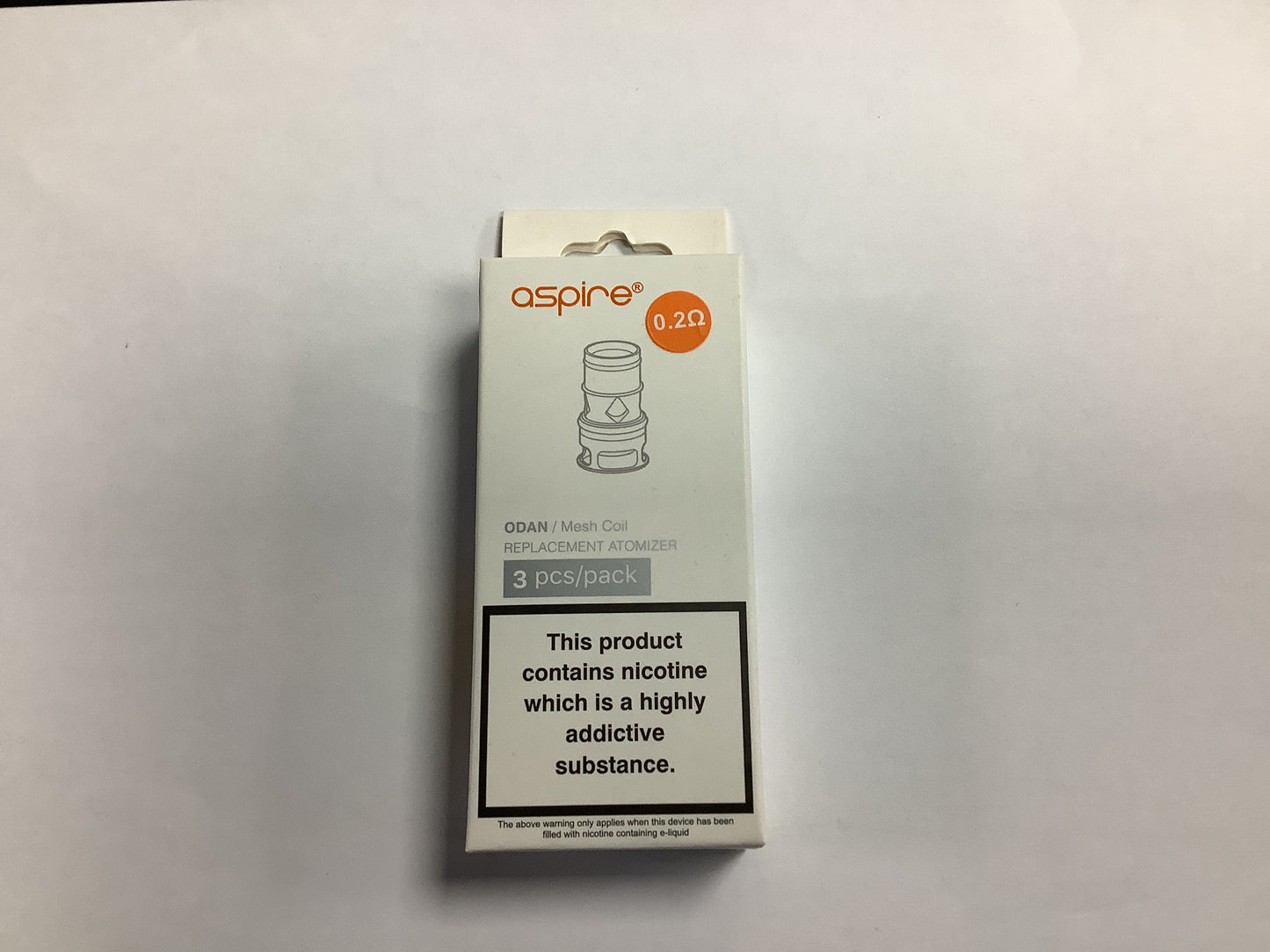 Aspire Odan Replacement Atomizer 3pk