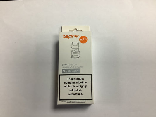 Aspire Odan Replacement Atomizer 3pk